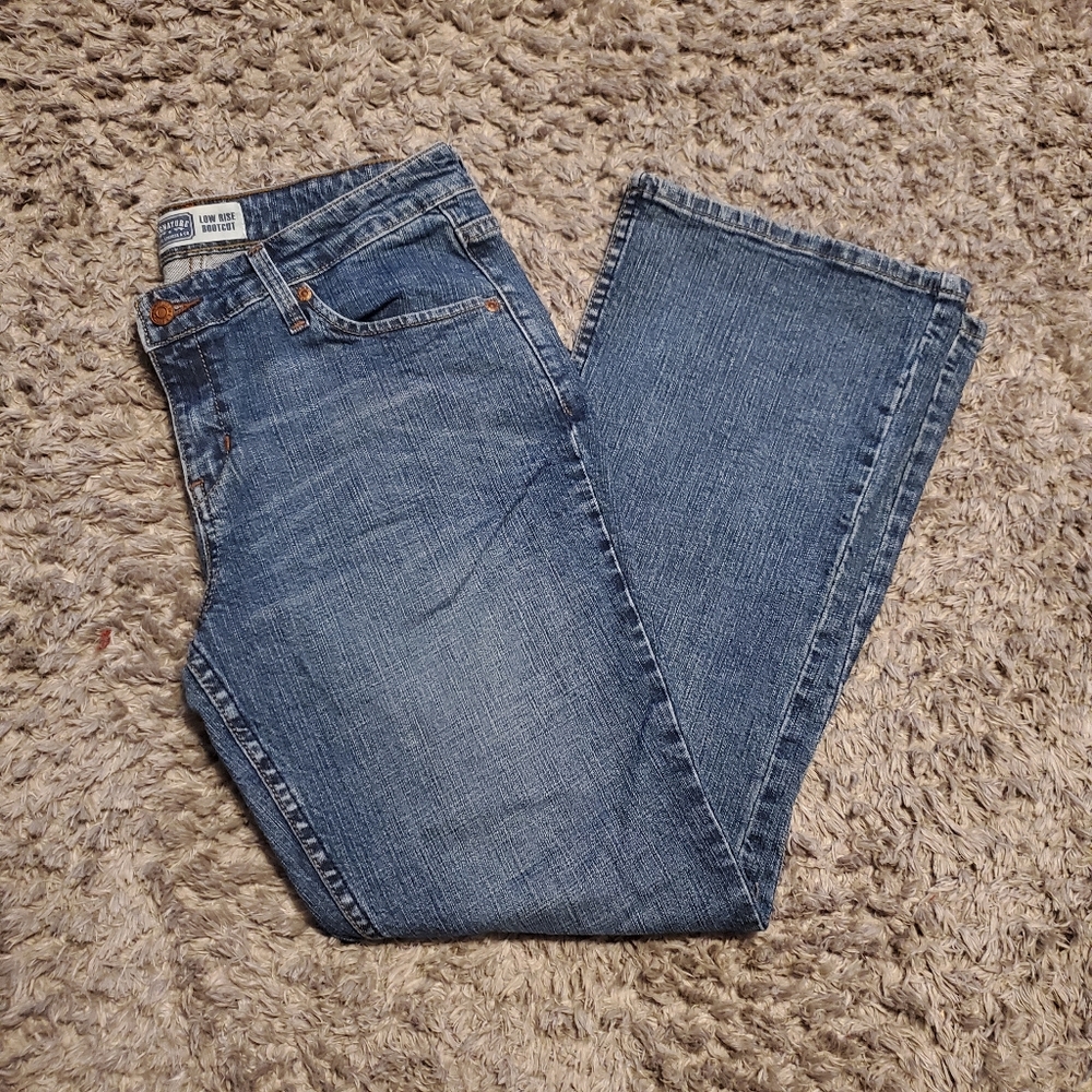 Levi's Womens Bootcut Jeans Low Rise